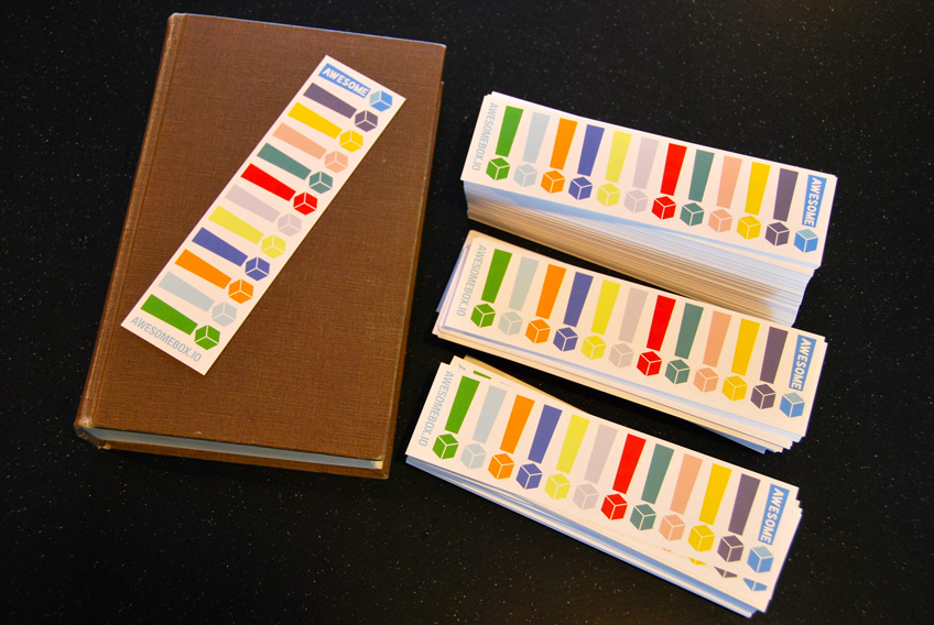 Awesome Box bookmarks