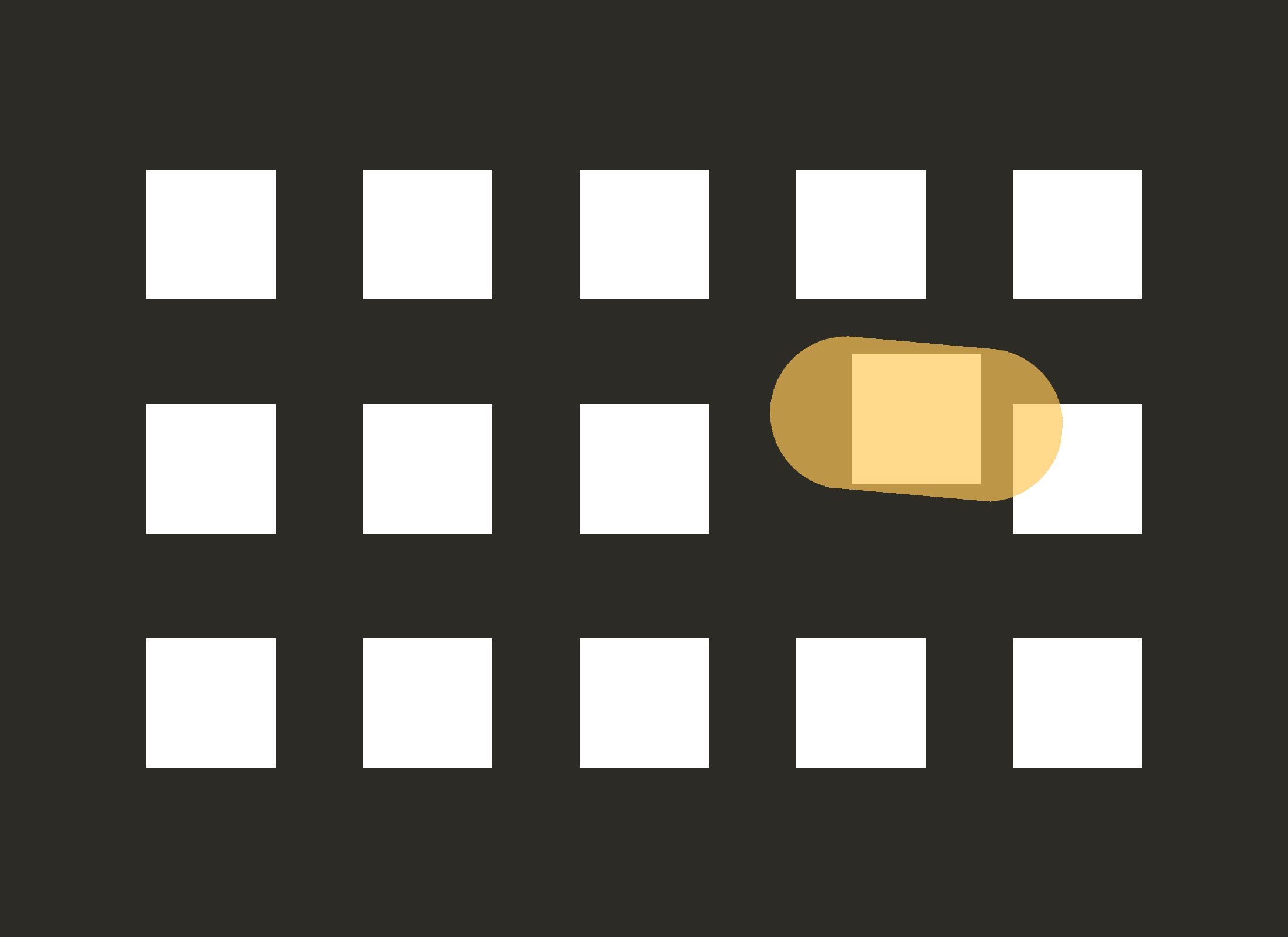 DriftCheck — grid with one drifted element highlighted