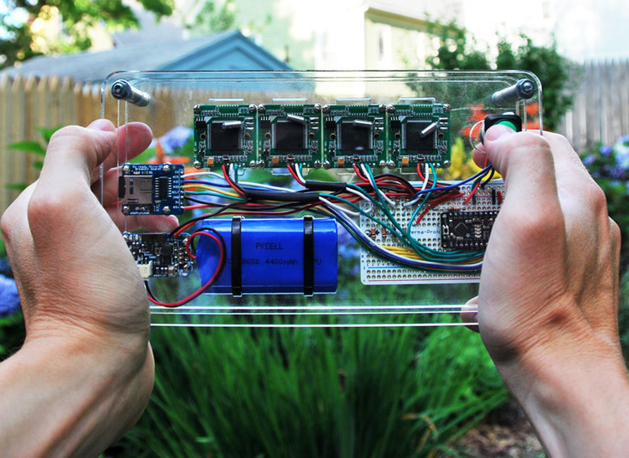 Stereoscopic camera prototype