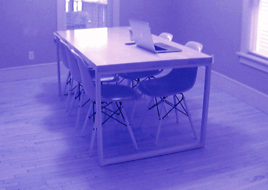 Animated stereo view, purple cast