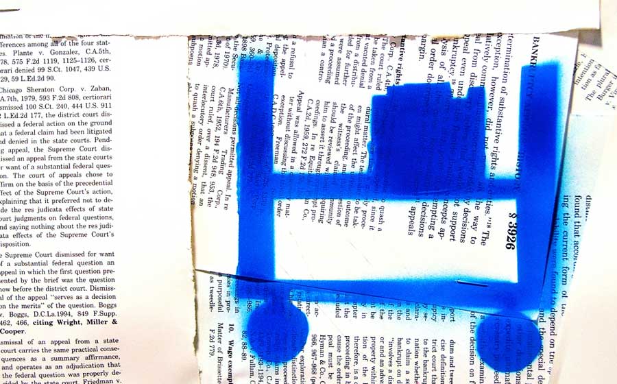 Working in Widener logo — a bookcart